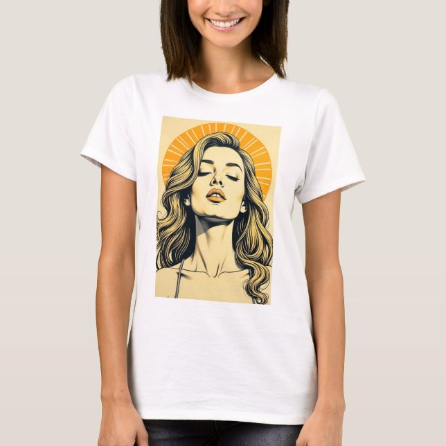 Close Eyes  T-Shirt (Front)
