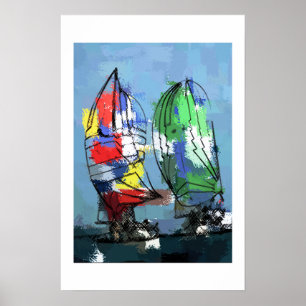 Close Finish Poster