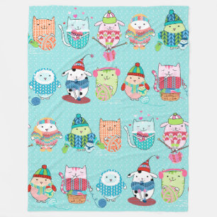 Close Knit Fleece Blanket, Large Blanket