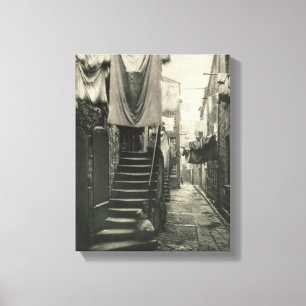 Close no. 193, 17-27 High Street, Glasgow, from 'O Canvas Print