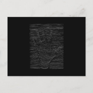 Close one eye postcard