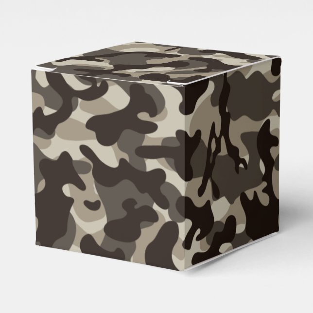 Close Quarter Camouflage  Favor Box (Front Side)