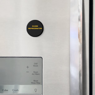 CLOSE REFRIGERATOR Refrigerator Magnet