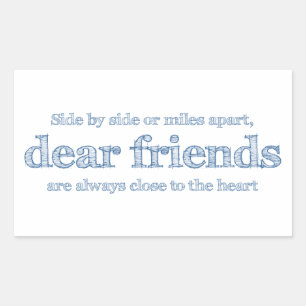 Close to the heart sticker