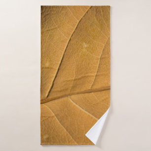 Close-up abstract dry leaf texture backgroundabstr bath towel