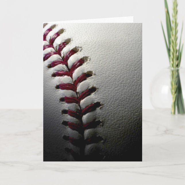 Close-up Baseball Card (Front)