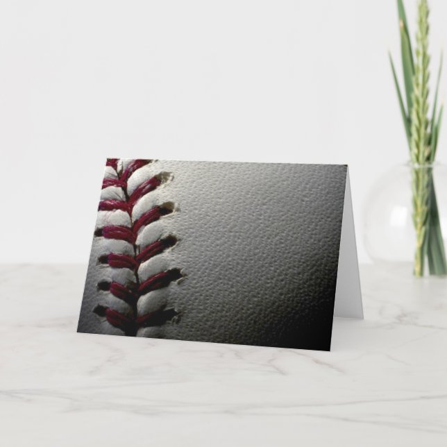 Close-up Baseball Card (Front)