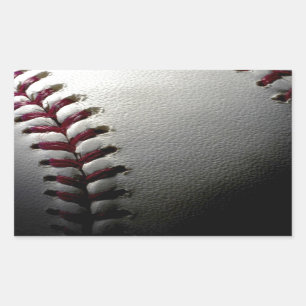 Close-up Baseball Sticker