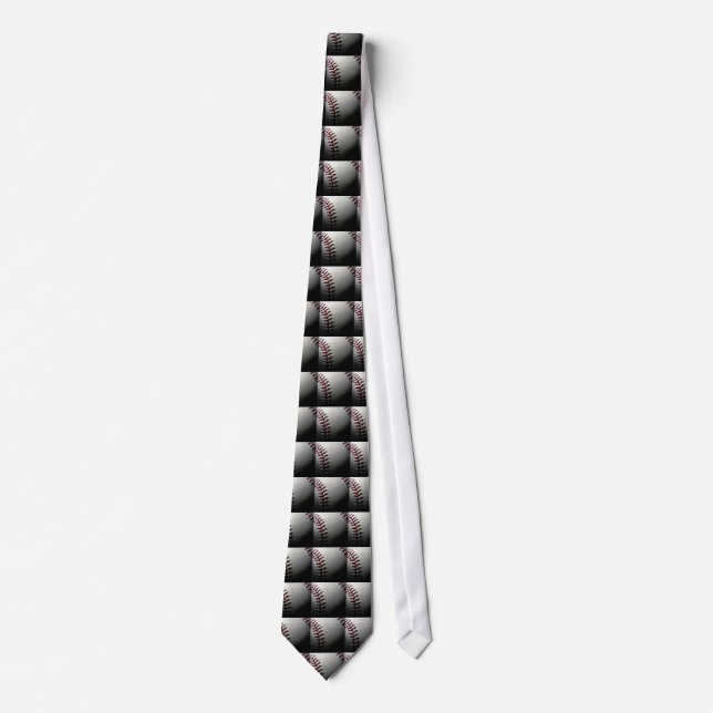 Close-up Baseball Tie (Front)