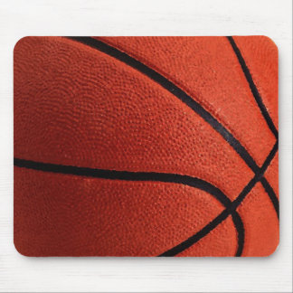 Close-up Basketball Mouse Pad