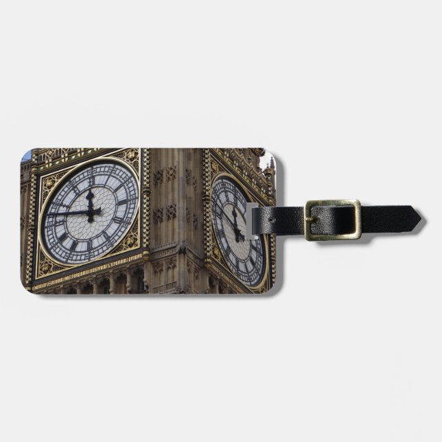 Close up Big Ben London Luggage Tag (Front Horizontal)