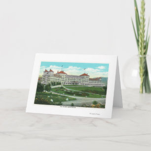Close-up Exterior View of Mt. Washington Hotel Card