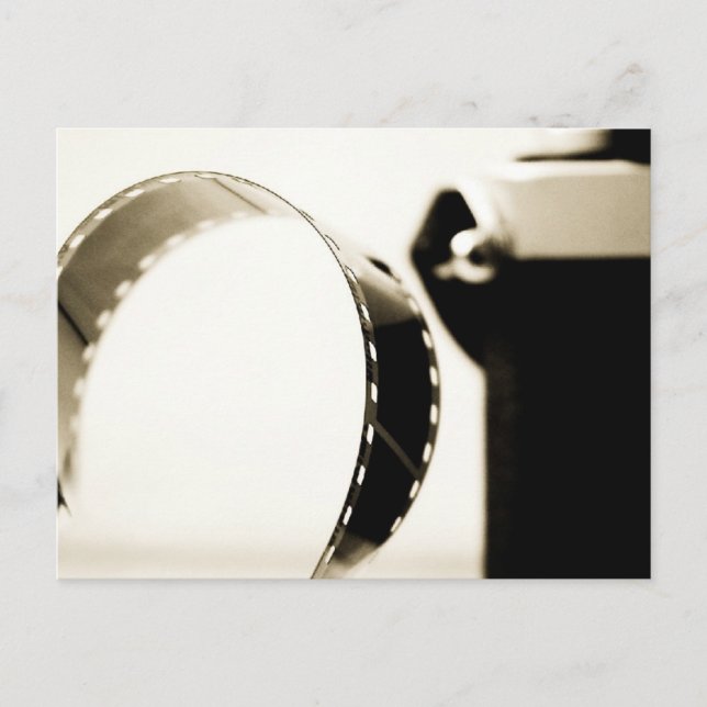 Close up film and carema postcard (Front)