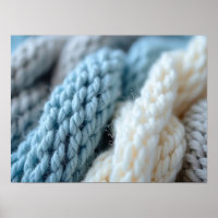 Close Up Knitted Texture Wool Pattern Cozy Warm