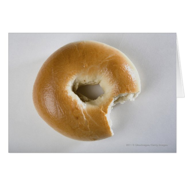 Close-up of a bagel (Front Horizontal)