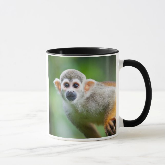Close-up of a Common Squirrel Monkey Mug (Right)