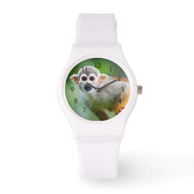 Close-up of a Common Squirrel Monkey Watch (Front)
