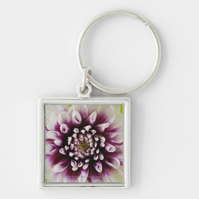 Close-up of a flower 2 keychain (Front)