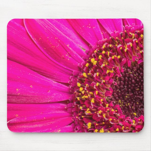 Close-up of a Gerber daisy Mouse Pad (Front)