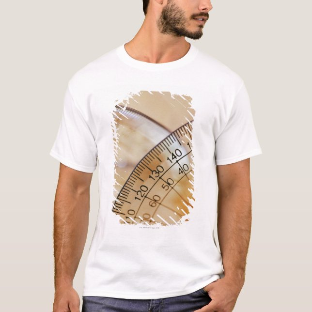 Close-up of a protractor T-Shirt (Front)