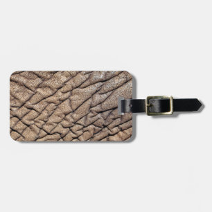 Close-Up Of African Elephant's Hide Luggage Tag