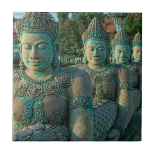 Close-up Of An Artists' Sculptures Tile