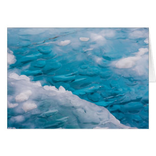 Close-up of blue ice