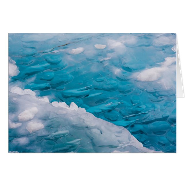 Close-up of blue ice (Front Horizontal)