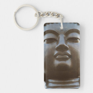 Close-up of Buddha statue Keychain