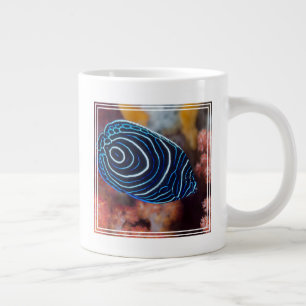 Close-up of Emperor Angelfish Large Coffee Mug