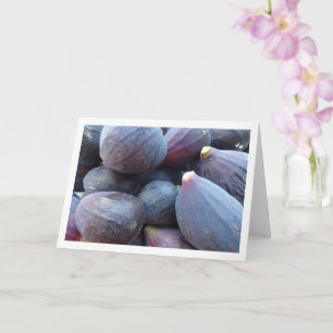 Close-up of Fig Fruit Card