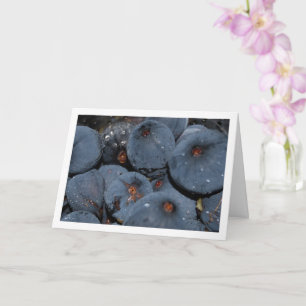 Close-up of Fig Fruit Card