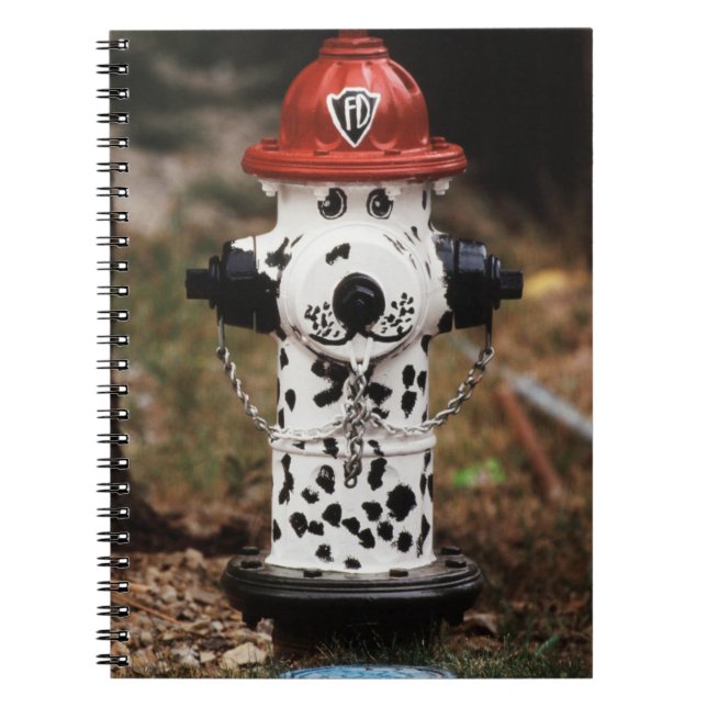 Close-Up of Fire Hydrant Notebook (Front)