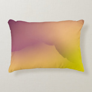 Close-up of flower petals accent pillow