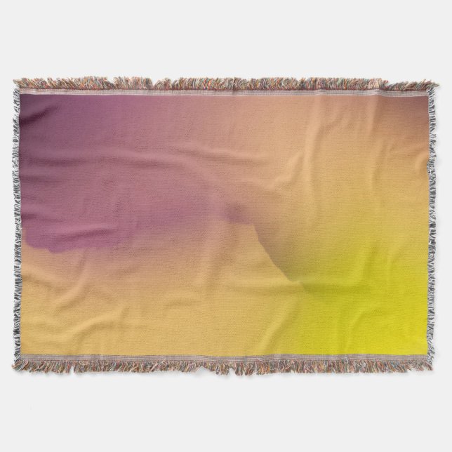 Close-up of flower petals throw blanket (Front)
