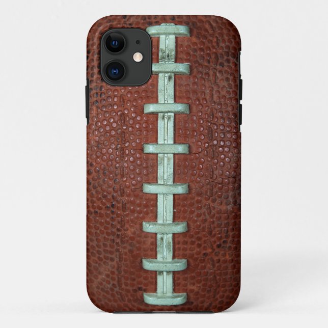 close up of football Case-Mate iPhone case (Back)