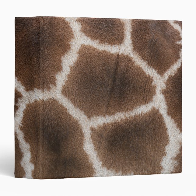 Close up of Giraffes Skin Binder (Front/Spine)