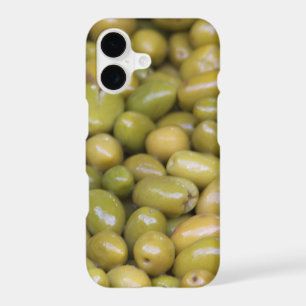 Close Up Of Green Olives