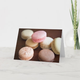 Close up of Macaroons Card
