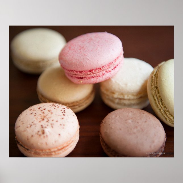 Close up of Macaroons Poster (Front)