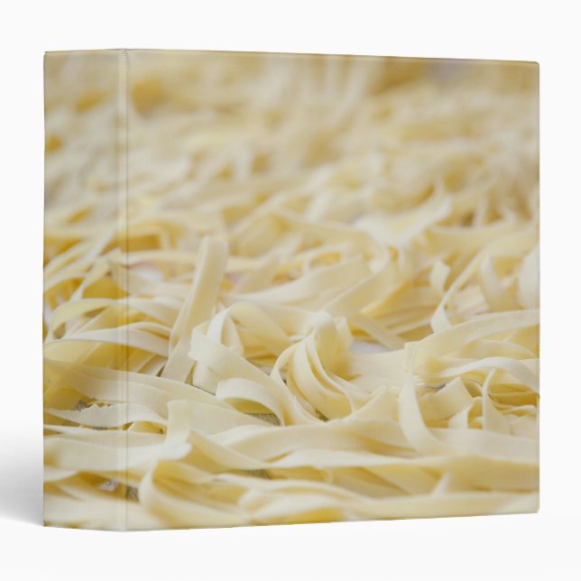 Close up of pasta noodles binder (Front/Spine)