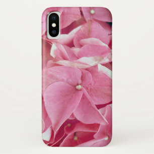 close up of pink hydrangea Case-Mate iPhone case