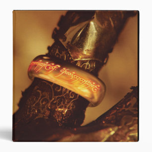 Close Up of Ring Binder