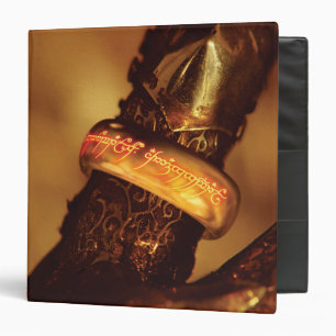 Close Up of Ring Binder
