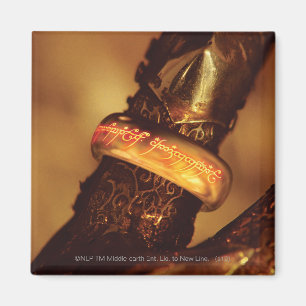 Close Up of Ring Magnet