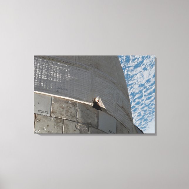 Close-up of Space Shuttle Atlantis Canvas Print (Front)