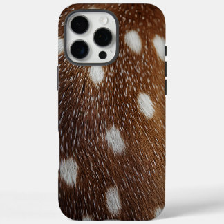 Close-Up of Spotted Deer Fur iPhone 16 Pro Max Case