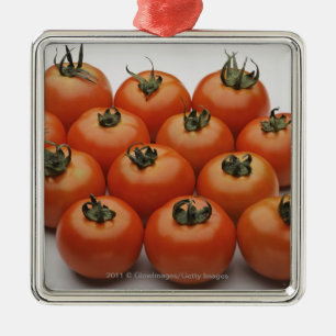Close-up of tomatoes metal ornament