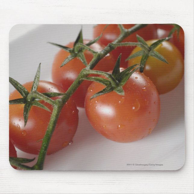 Close-up of tomatoes on a tray mouse pad (Front)