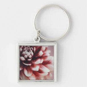 Close-up of water drops on a flower keychain